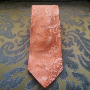 Preswick & Moore Men's Necktie Creamy Peach 60" Long